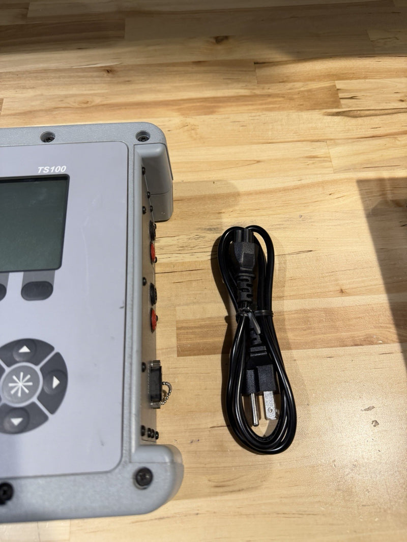 TEMPO TELSCOUT TS100 TDR REFLECTOMETER CABLE TESTER WITH LEADS & ACCESSORIES TESTED