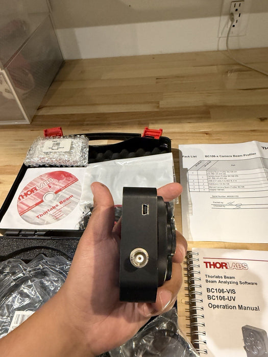 THORLABS BC106N-VIS CAMERA BEAM PROFILER