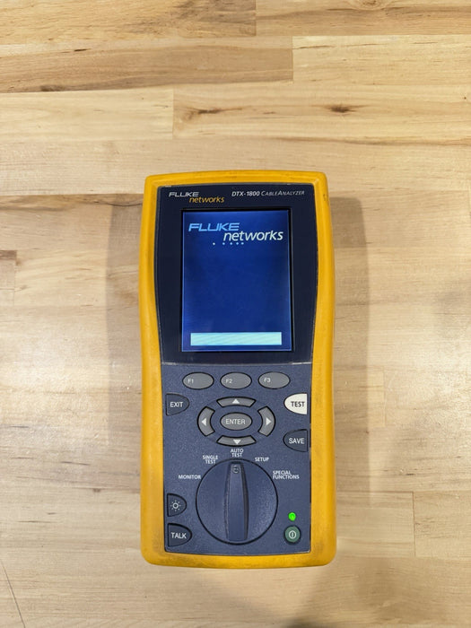 FLUKE NETWORKS DTX-1800 MAINFRAME ONLY TESTED