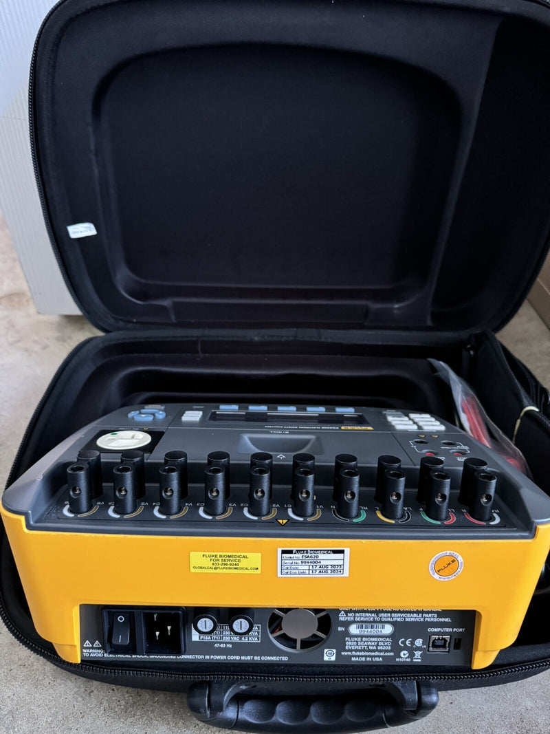 FLUKE ESA620 ELECTRICAL SAFETY ANALYZER CALIBRATED 2024