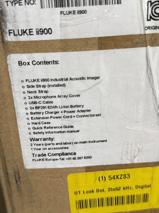FLUKE II900 INDUSTRIAL ACOUSTIC MFD 2023