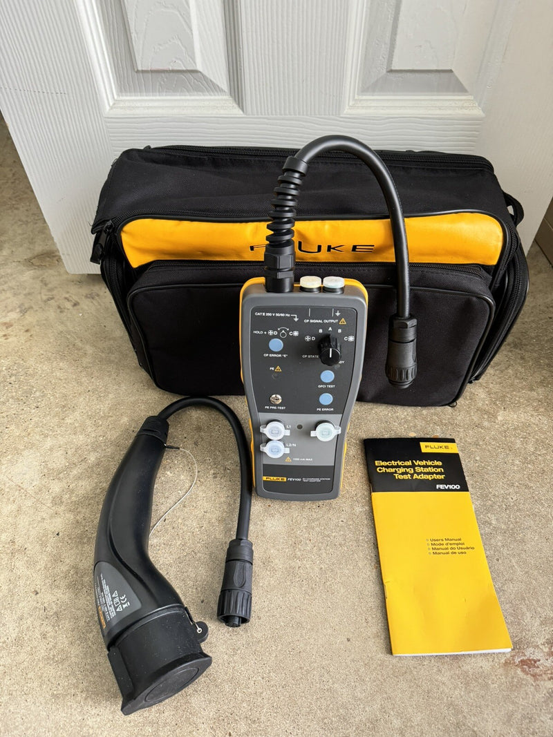 FLUKE FEV100/TY1 ADAPTER KIT FOR ELECTRIC VEHICLE CHARGING STATIONS