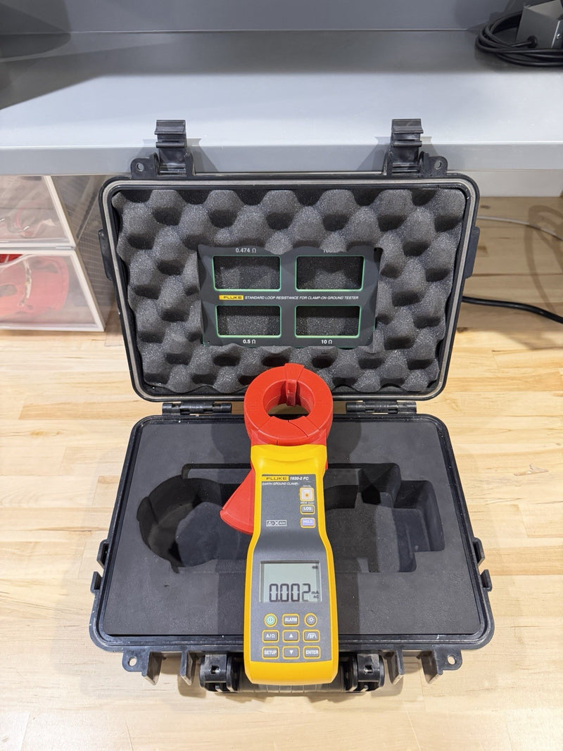 FLUKE 1630-2 FC EARTH GROUND CLAMP METER TESTED