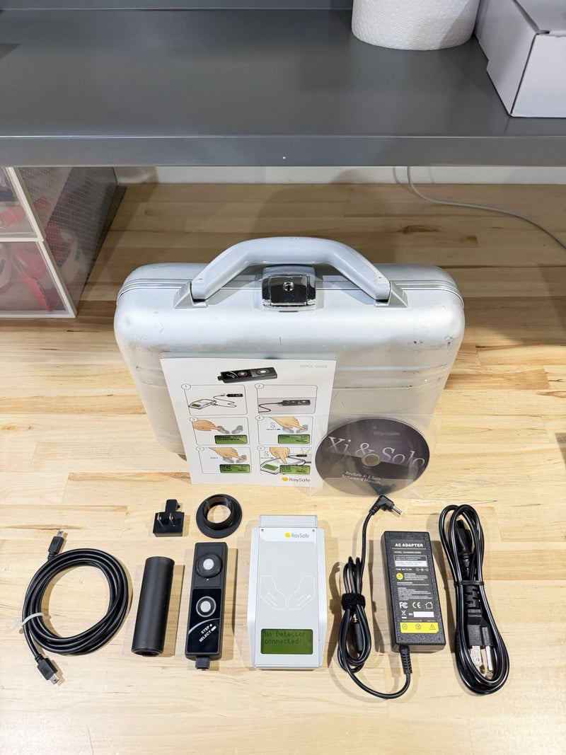 UNFORS RAYSAFE 8221011-A SOLO BASE UNIT WITH PROBE SENSOR & ACCESSORIES