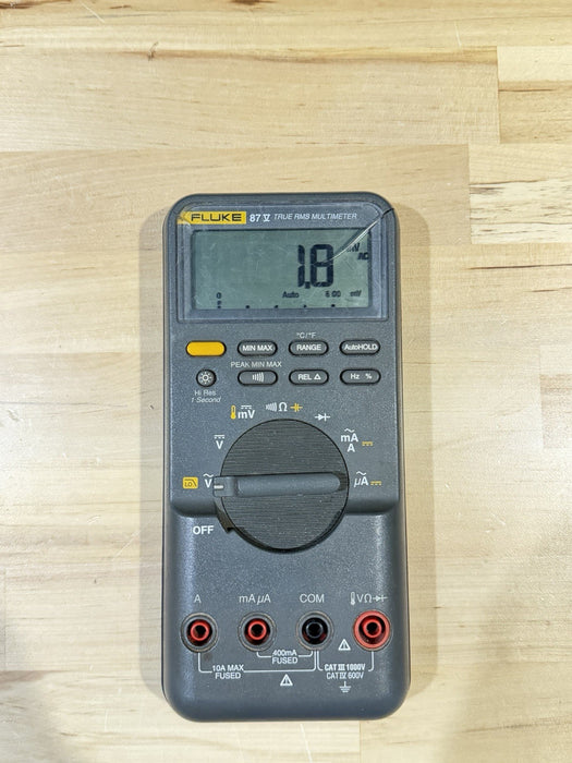 FLUKE 87V TRUE RMS MULTIMETER FOR PARTS
