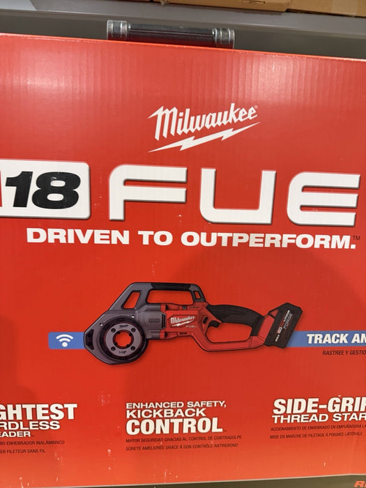 MILWAUKEE 2870-22 M18 18V FUEL PIPE THREADER W/ ONE KEY (NEW FACTORY SEALED)