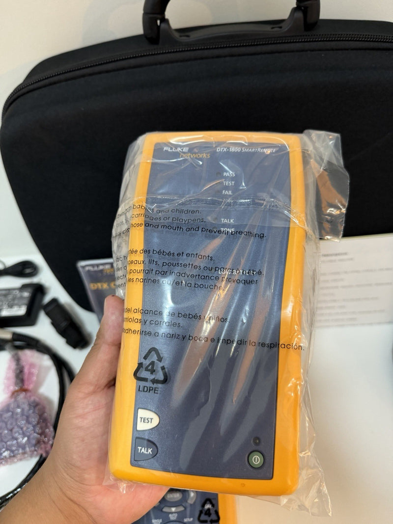 FLUKE NETWORKS DTX-1800 CABLE ANALYZER KIT RARE