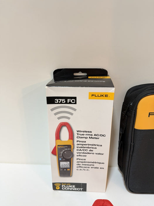 FLUKE 375 FC WIRELESS TRMS AC/DC CLAMP METER NEW SEALED