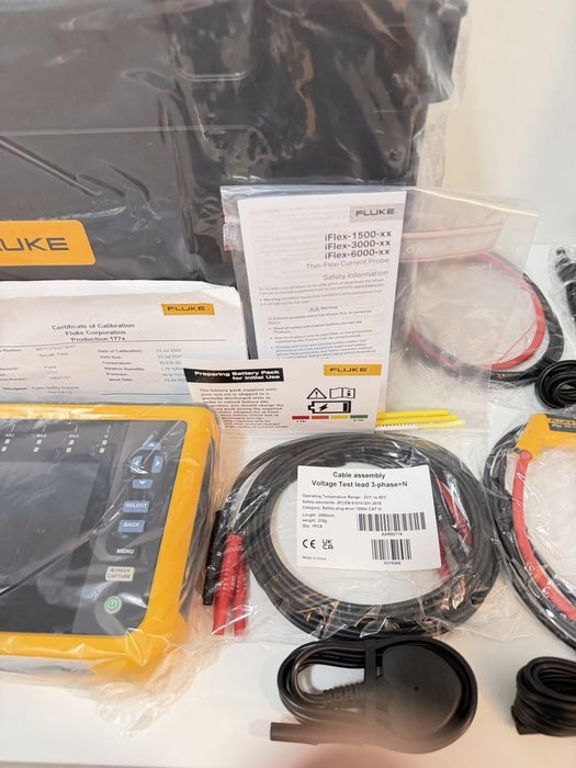 FLUKE 1777 POWER QUALITY ANALYZER (NEW FACTORY SEALED)CALIBRATED 2027 SHIPS FAST