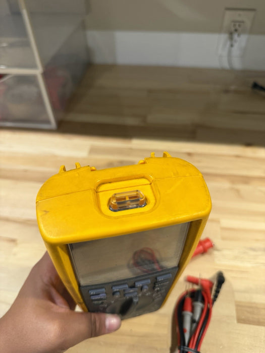 FLUKE 289 TRUE RMS ELECTRONIC LOGGING DIGITAL MULTIMETER W/ LEADS & CLIPS #5