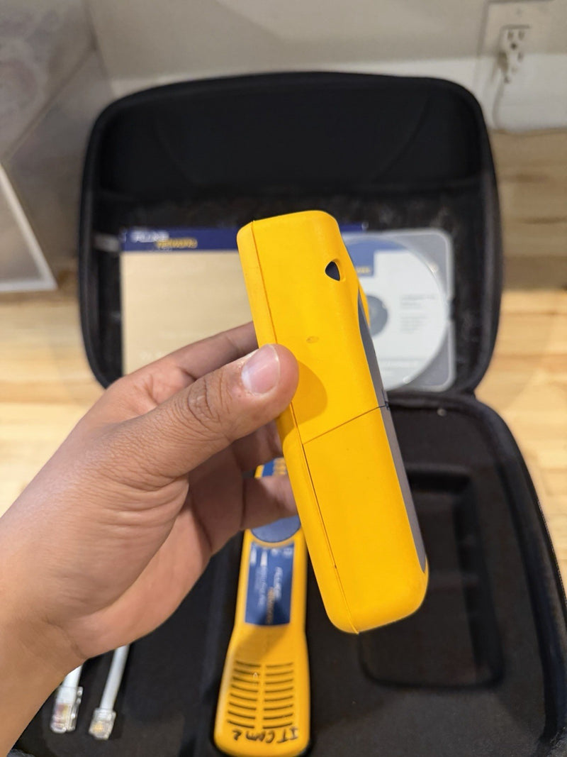 FLUKE NETWORKS LINKRUNNER PRO & INTELLITONE 200 KIT TESTER TESTED