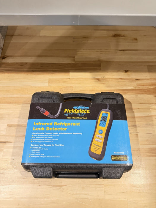 FIELDPIECE DR82 INFD REFRIGERANT LEAK DETECTOR RARE