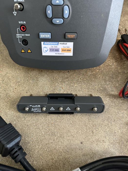 FLUKE ESA615 EU 230V ELECTRICAL SAFETY ANALYZER CALIBRATED 2024