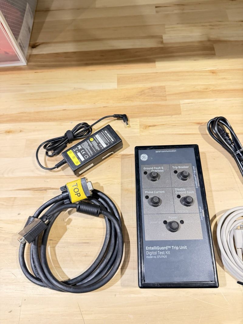 GE ENTELLIGUARD GTUTK20 DIGITAL TRIP UNIT TEST KIT WITH ACCESSORIES TESTED