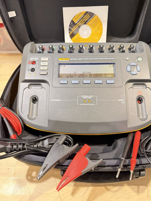 FLUKE IMPULSE 7000DP ANALYZER W/ LEADS & CHARGER (FREE SHIPPING) TESTED