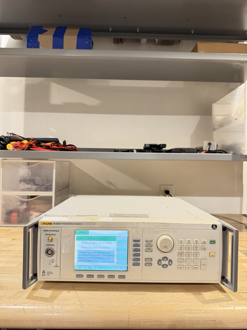FLUKE 9610A/AF RF REFERENCE SOURCE - FREE SHIPPING (TESTED PASS ALL TESTS)