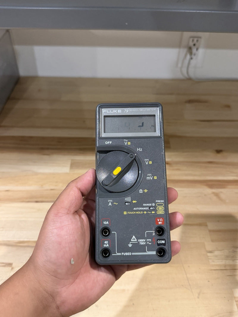 FLUKE 79 SERIES II MULTIMETER FOR PARTS