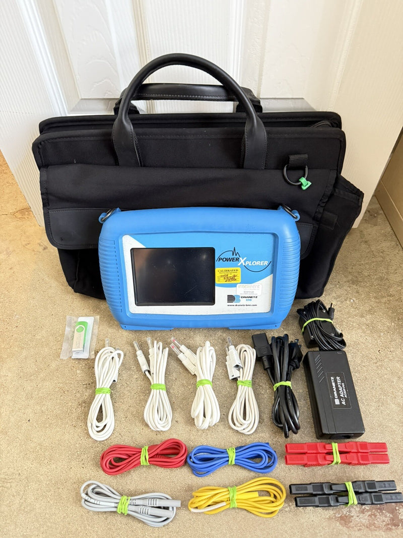 DRANETZ XPLORER PX5 POWER QUALITY ANALYZER 3 PHASE CALIBRATED 2024 TESTED