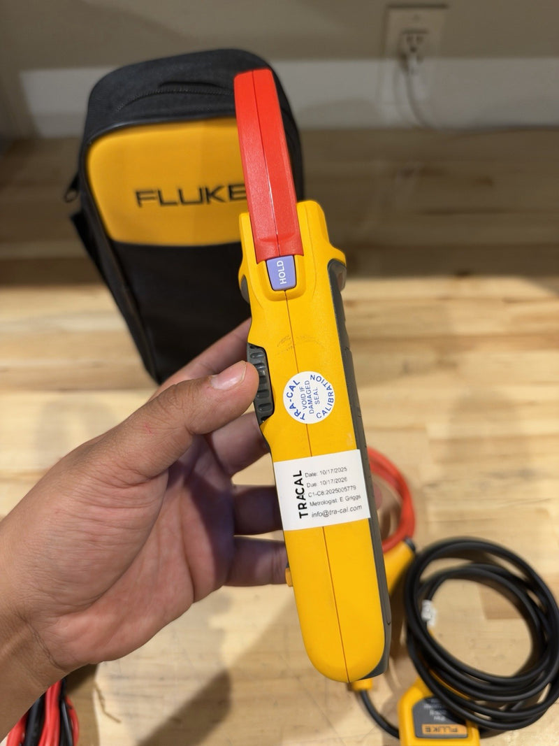 FLUKE 376FC WIRELESS TRUE RMS AC/DC CLAMP METER W/LEADS - SHIPS FAST CAL 2026