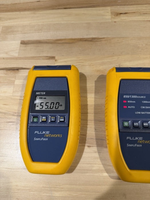 FLUKE 2956-4011 SIMPLIFIBER NETWORKS TESTER TESTED