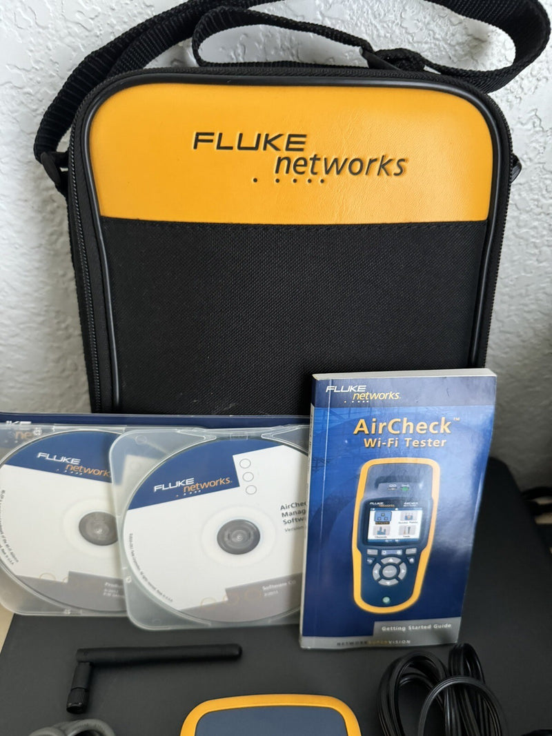 FLUKE NETWORKS AIRCHECK WI-FI HANDHELD WIRELESS NETWORK TESTER