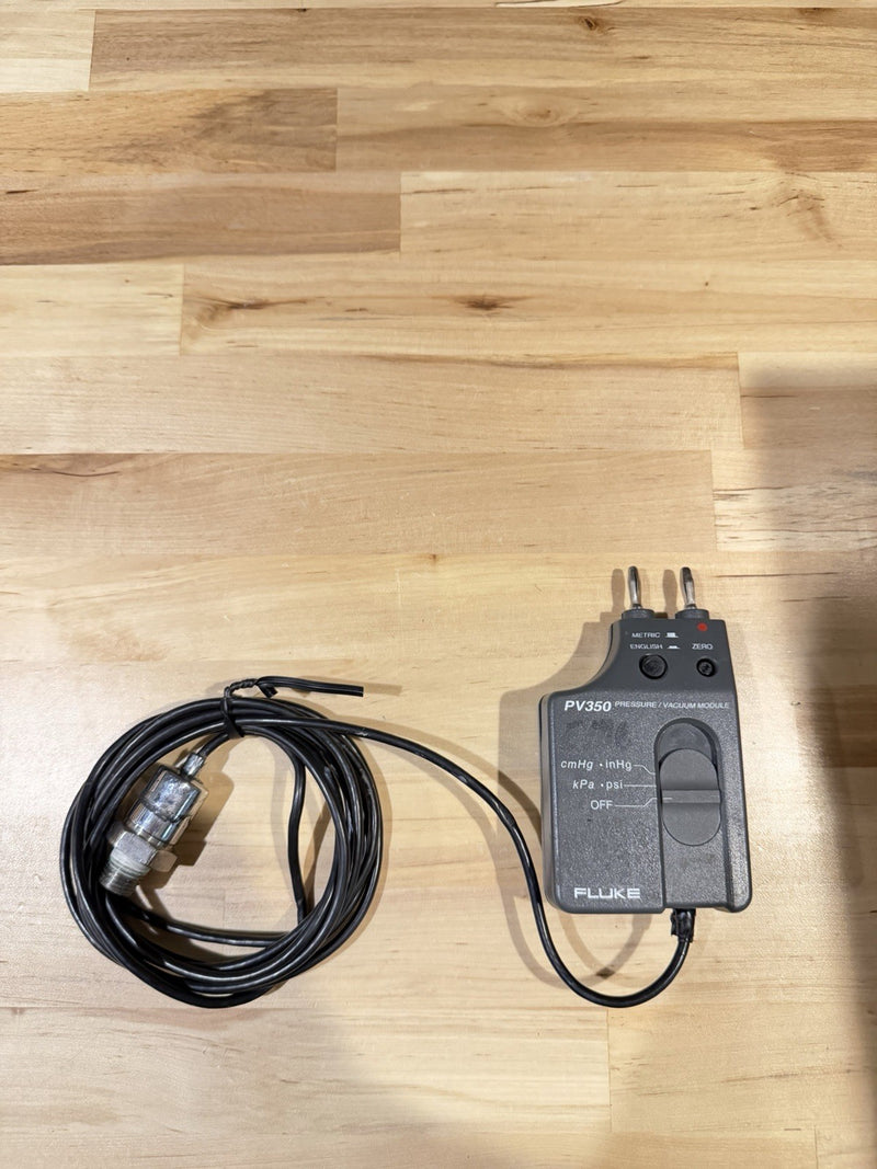 FLUKE PV350 PRESSURE VACUMM TRANSDUCER MODULE TESTED