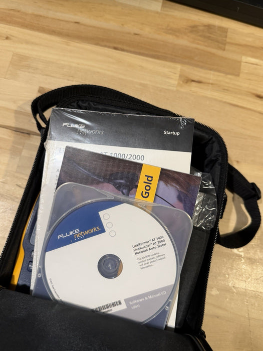 FLUKE NETWORKS LINKRUNNER AT-2000 AUTO TESTER KIT (NEW FACTORY SEALED) RARE