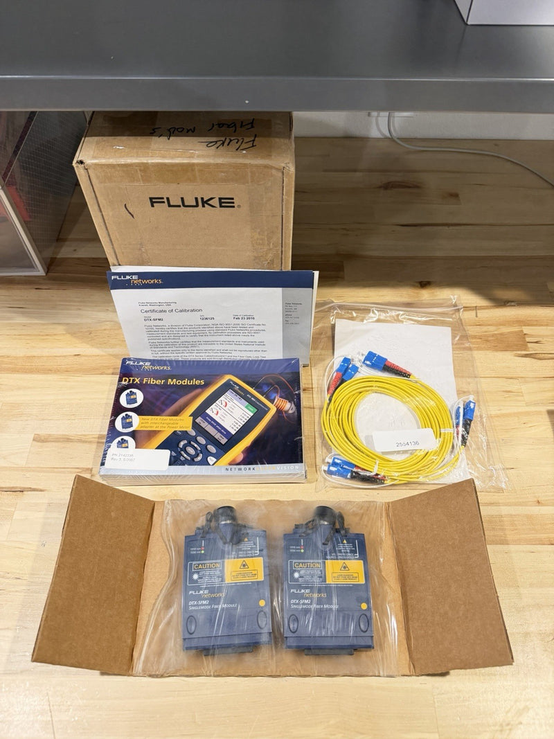 FLUKE NETWORKS DTX-SFM2 FIBER MODULE