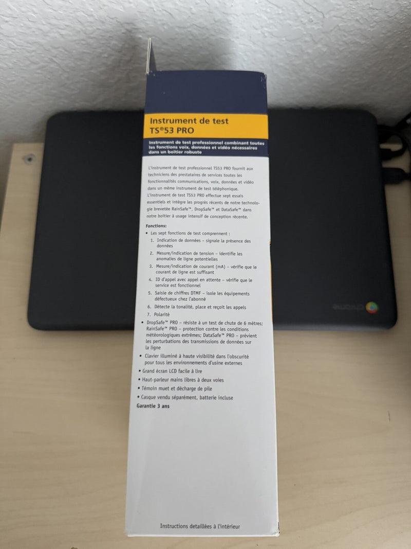 FLUKE NETWORKS TS 53 PRO TEST SET