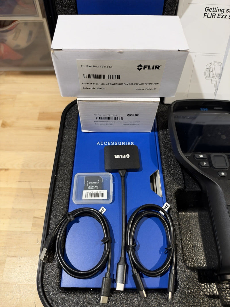 FLIR E96 DUAL FOV 14+24 THERMAL CAMERA (CALIBRATED 2026) NEW
