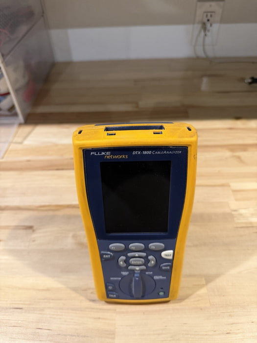 FLUKE NETWORKS DTX-1800 MAINFRAME ONLY TESTED