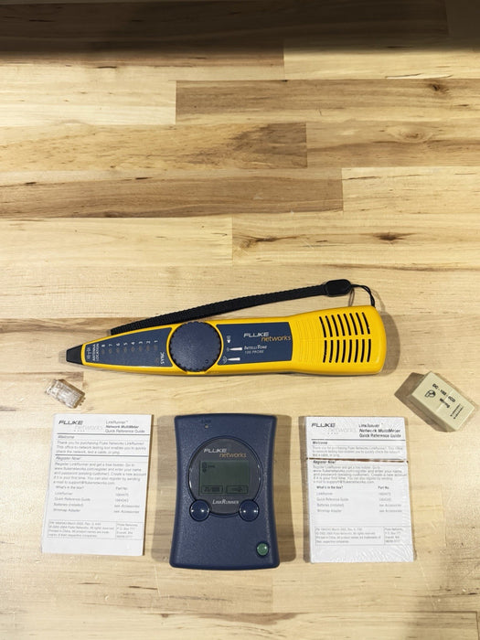 FLUKE NETWORKS LINKRUNNER WITH INTELLITONE 100 PROBE TESTED