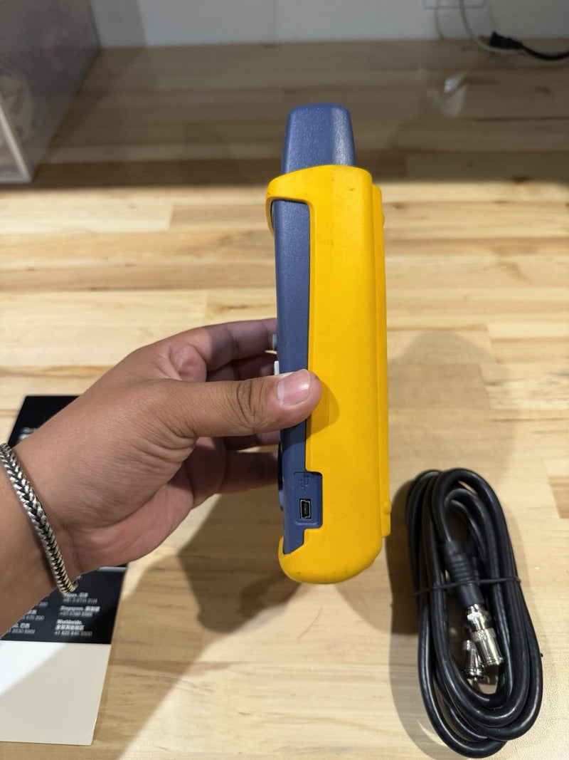 FLUKE NETWORKS CABLE IQ QUALIFICATION TESTER (TESTED) SHIPS FAST
