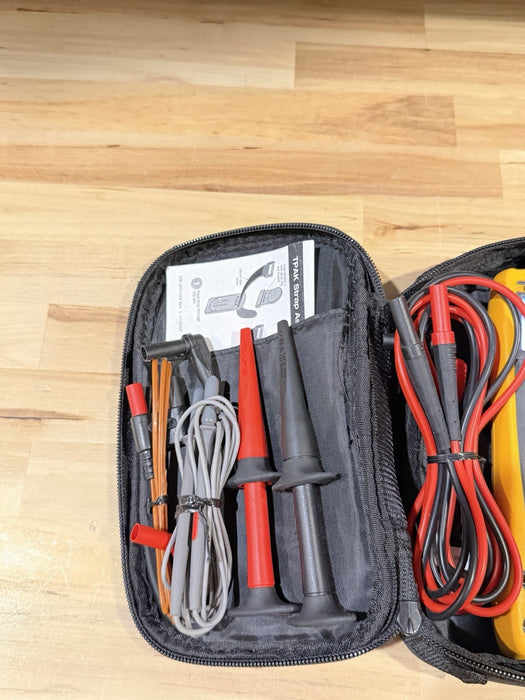 FLUKE 179/EDA2 MULTIMETER COMBO KIT W/ BAG & ACCESSORIES - TESTED