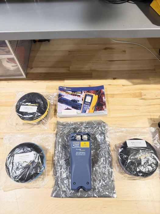 FLUKE DTX-OTDR SM MM FIBER MODULE W/ LAUNCH PACK (NEW SEALED) FREE SHIPPING