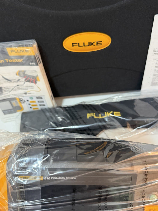 FLUKE 810 VIBRATION TESTER KIT & ACCESSORIES (NEW SEALED) FREE SHIPPING