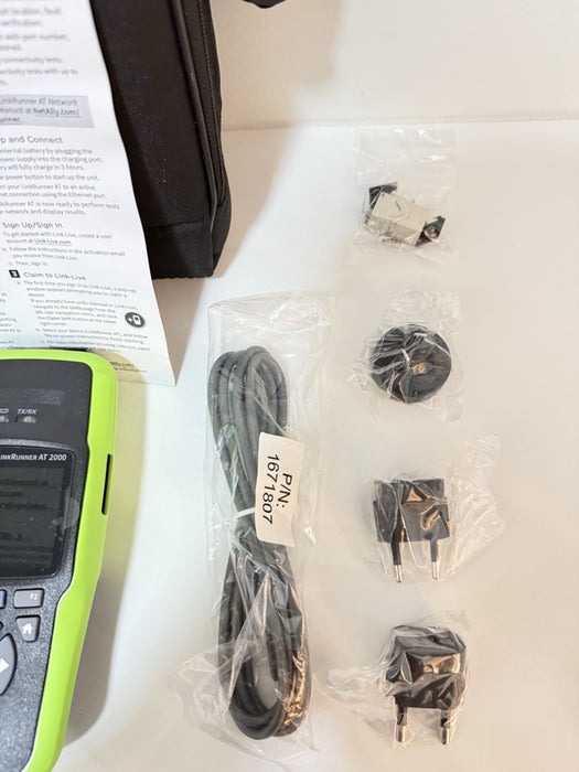 NETALLY LINKRUNNER AT 2000 NETWORK TESTER LRAT-2000 NEW