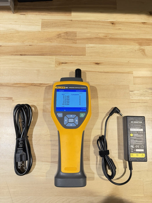 FLUKE 985 AIRBORNE PARTICLE COUNTER TESTER (TESTED)FREE SHIPPING CALIBRATED 2025