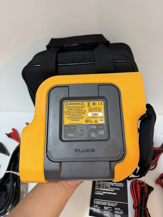 FLUKE BIO MEDICAL ESA609 ELECTRICAL SAFETY ANALYZER WITH ACCESSORIES NEW
