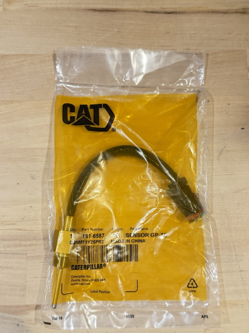 CAT 191-6587 10MA 2 PIN PASSIVE TEMPERATURE SENSOR