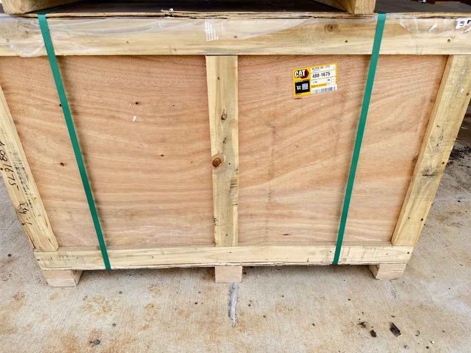 CAT 488-1675 6 CYLINDER ENGINE BLOCK (NEW SEALED) - GENUINE OEM / SHIPS FREE