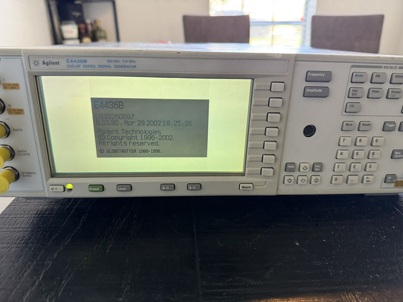 AGILENT E4436B SIGNAL GENERATOR 250 KHZ - 3.0 GHZ