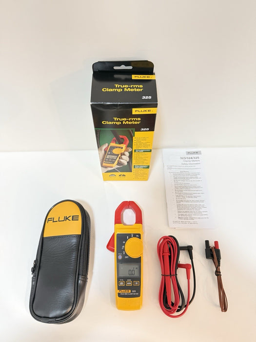 FLUKE 325 TRUE RMS CLAMP METER (NEW FACTORY SEALED) SHIPS FAST - NEW
