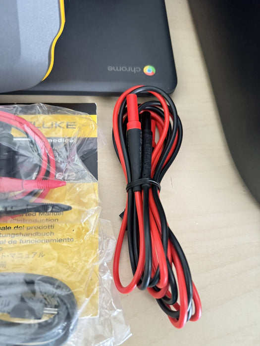 FLUKE ESA612 ELECTRICAL SAFETY ANALYZER 115V WITH ACCESSORIES & BAG