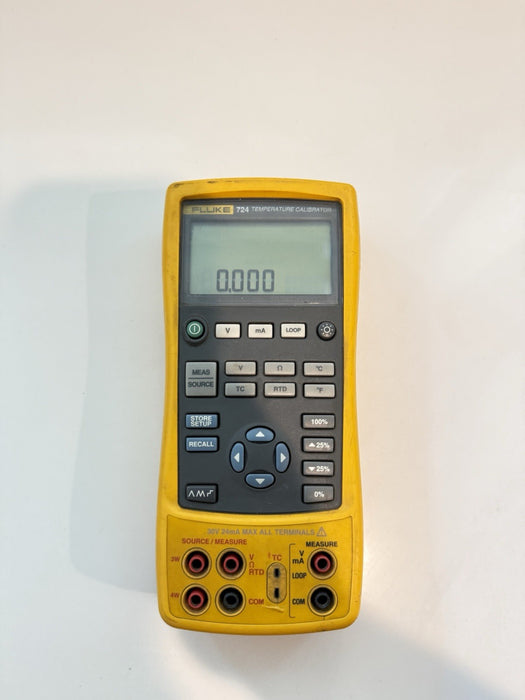 FLUKE 724 TEMPERATURE CALIBRATOR (PARTS ONLY) (FOR PARTS) SHIPS FAST