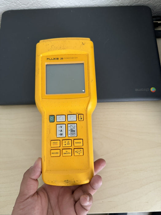 FLUKE 39 POWER METER FOR PARTS
