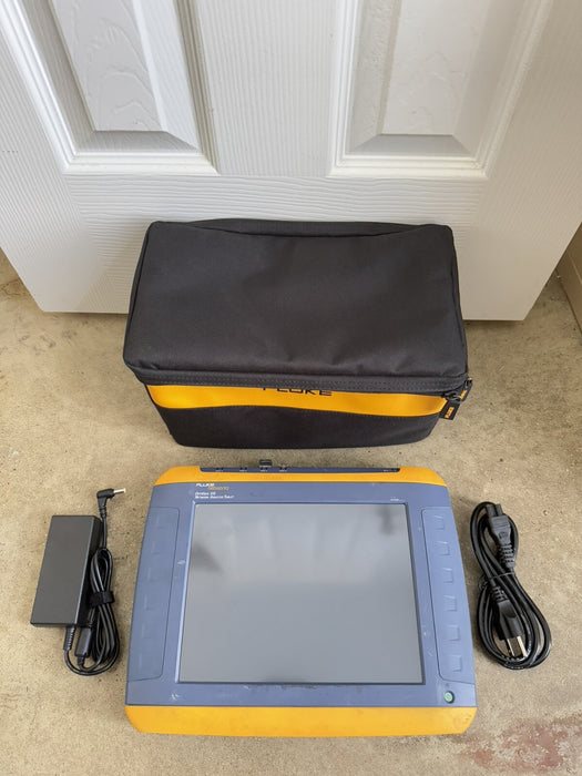 FLUKE NETWORKS OPTIVIEW XG NETWORK ANALYZER TABLET