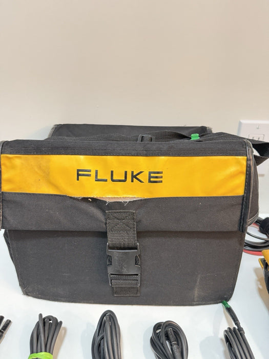 FLUKE 435 II POWER QUALITY & ENERGY ANALYZER WITH ACCESSORIES CALIBRATED 2025