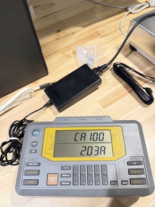 YOKOGAWA COMPACT CA100 CALIBRATOR W/ ACCESSORIES (TESTED) FREE SHIPPING