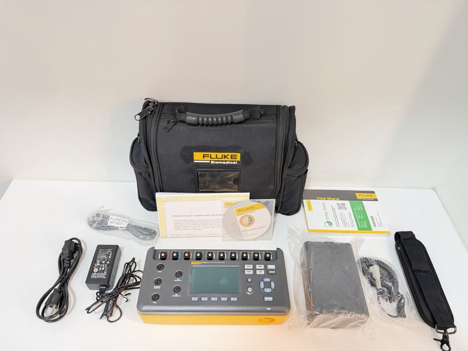 FLUKE BIOMEDICAL PROSIM 8 VITAL SIGNS SIMULATOR CALIBRATED 2023/2024